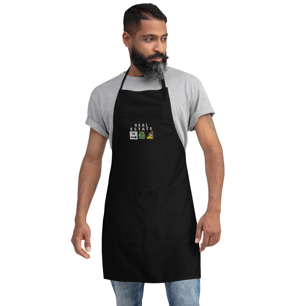 Real Estate Investor - Embroidered Apron