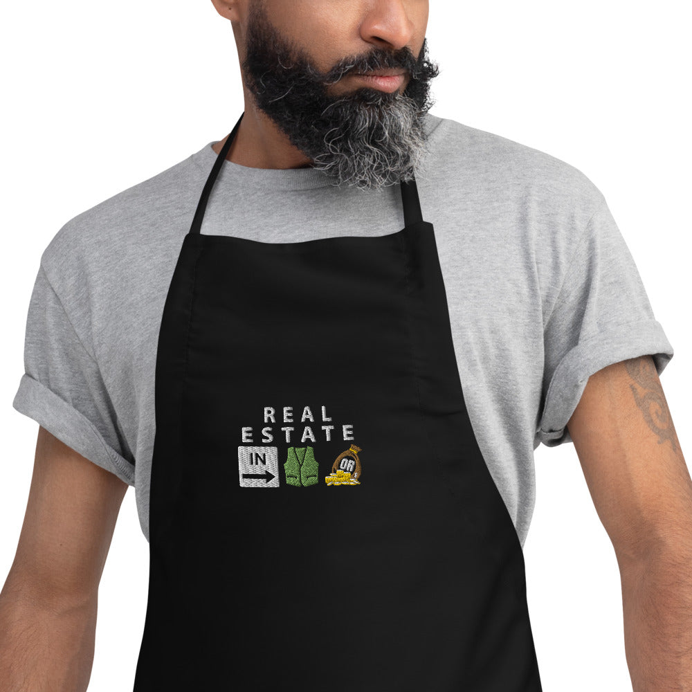 Real Estate Investor - Embroidered Apron